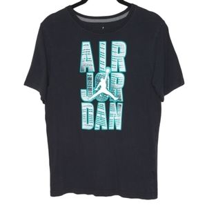 Air Jordan Boys Size XL Jumpman Graphic Basketball Short Sleeve T-shirt